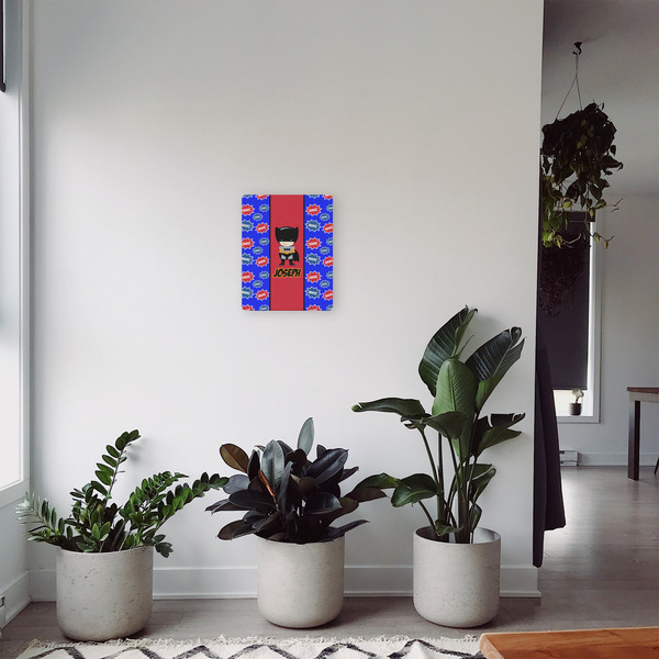 Superhero 11x14 - Canvas Print - In Context