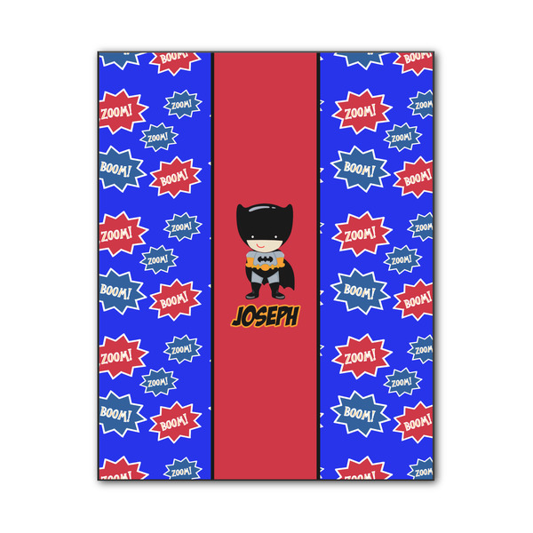 Custom Superhero Wood Print - 11x14 (Personalized)