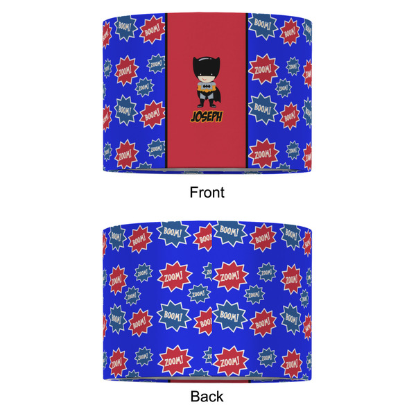 Superhero 12" Drum Lampshade - APPROVAL (Fabric)