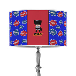 Superhero 12" Drum Lamp Shade - Poly-film (Personalized)