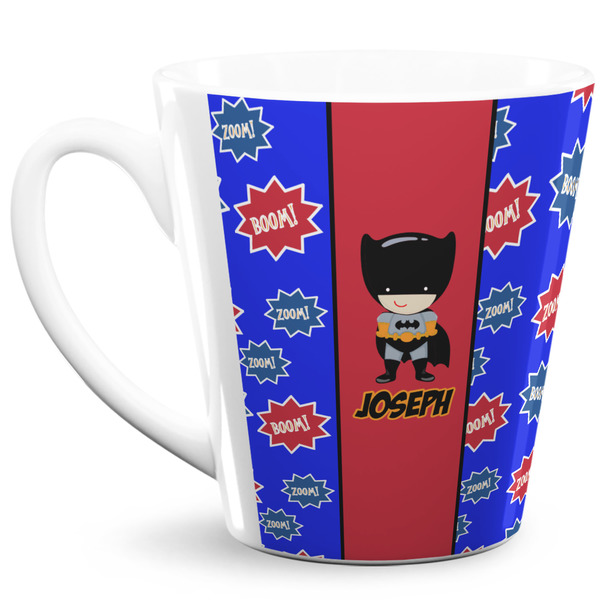 Custom Superhero 12 Oz Latte Mug (Personalized)