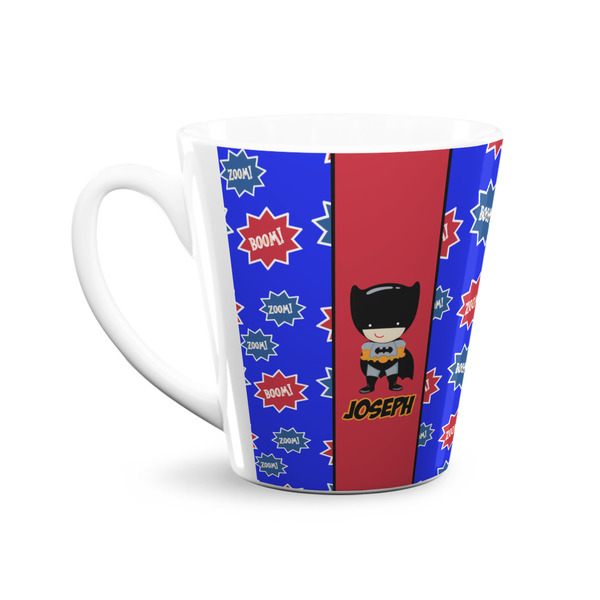 Superhero 12 Oz Latte Mug - Front