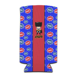 Superhero Can Cooler (tall 12 oz) (Personalized)
