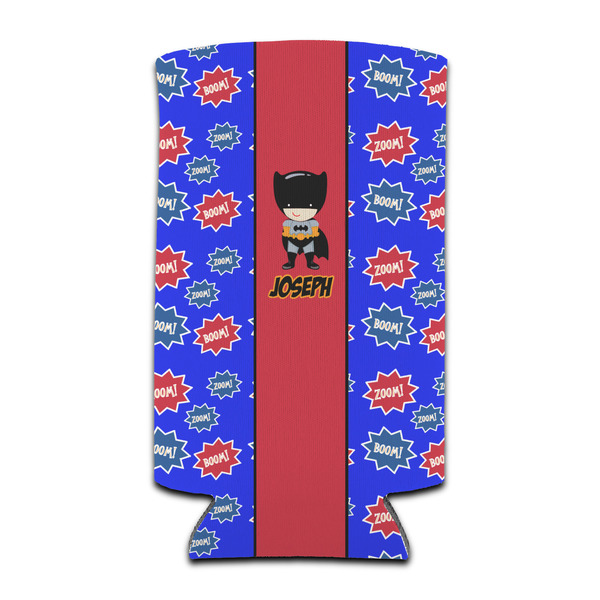 Custom Superhero Can Cooler (tall 12 oz) (Personalized)