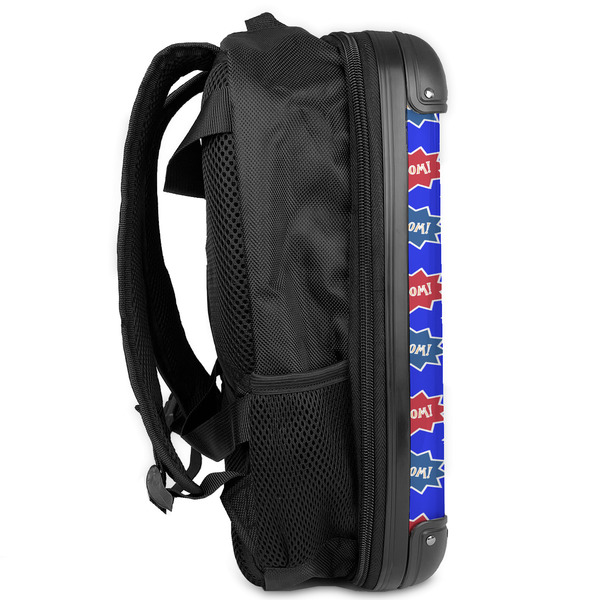 Superhero 13" Hard Shell Backpacks - Side View