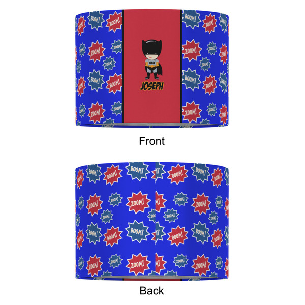 Superhero 16" Drum Lampshade - APPROVAL (Fabric)