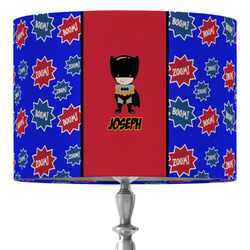 Superhero 16" Drum Lamp Shade - Fabric (Personalized)
