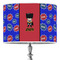 Superhero 16" Drum Lampshade - ON STAND (Poly Film)