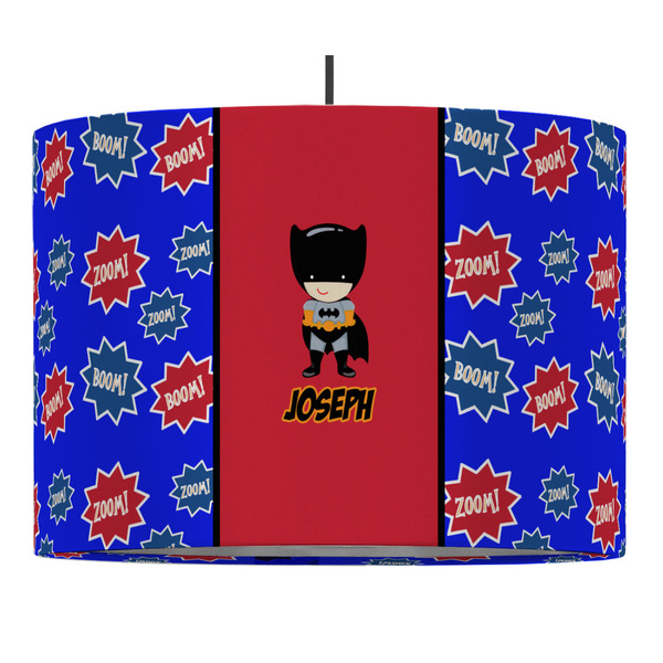 Custom Superhero Drum Pendant Lamp (Personalized)