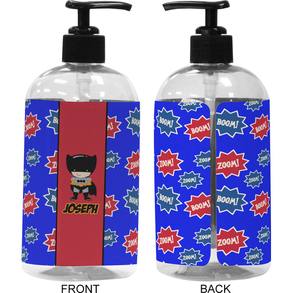 Superhero 16 oz Plastic Liquid Dispenser (Approval)
