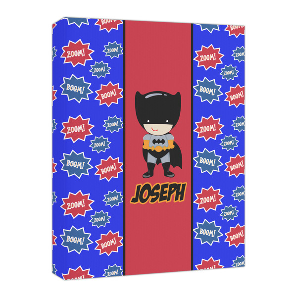 Custom Superhero Canvas Print - 16x20 (Personalized)