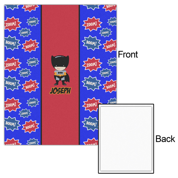 Superhero 16x20 - Matte Poster - Front & Back
