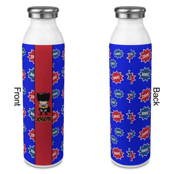 Superhero 20oz Water Bottles - Full Print - Approval