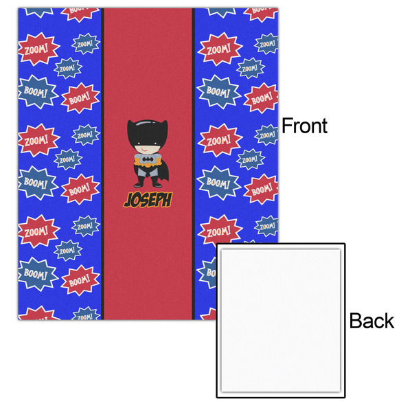 Superhero 20x24 - Matte Poster - Front & Back