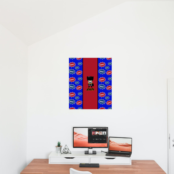 Superhero 20x24 - Matte Poster - On the Wall