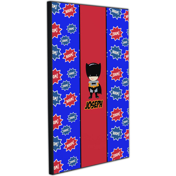 Superhero 20x30 Wood Print - Angle View