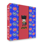 Superhero 3 Ring Binder - Full Wrap - 2" (Personalized)