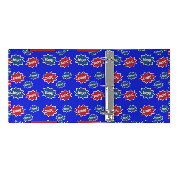 Superhero 3 Ring Binders - Full Wrap - 2" - OPEN INSIDE
