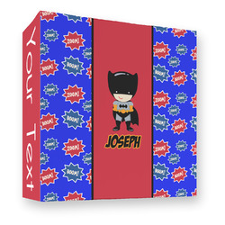 Superhero 3 Ring Binder - Full Wrap - 3" (Personalized)