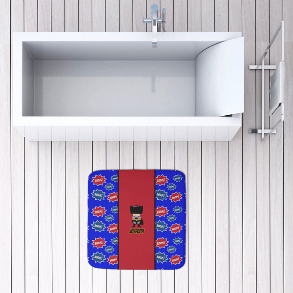 Superhero 48x48 Foam Memory Mat - LIFESTYLE