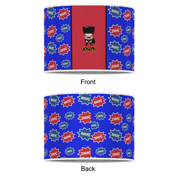 Superhero 8" Drum Lampshade - APPROVAL (Poly Film)