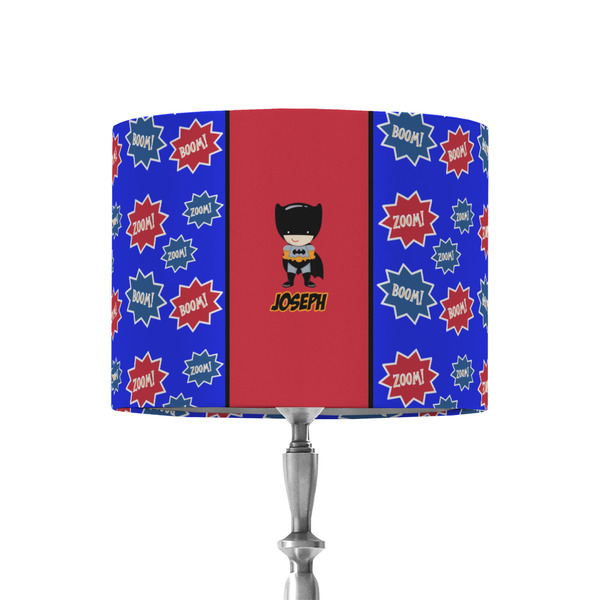 Custom Superhero 8" Drum Lamp Shade - Fabric (Personalized)