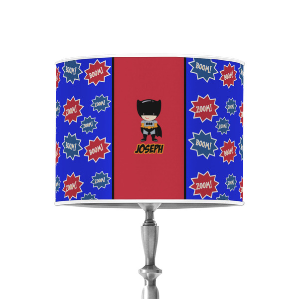 Custom Superhero 8" Drum Lamp Shade - Poly-film (Personalized)
