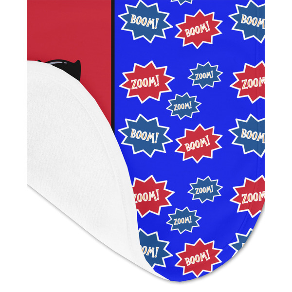 Superhero Baby Bib - AFT detail