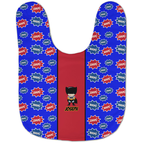 Superhero Baby Bib - AFT flat