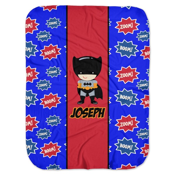 Custom Superhero Baby Swaddling Blanket (Personalized)