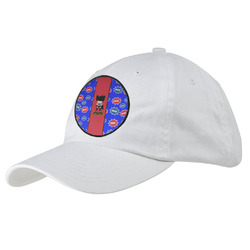 Superhero Baseball Cap - White (Personalized)
