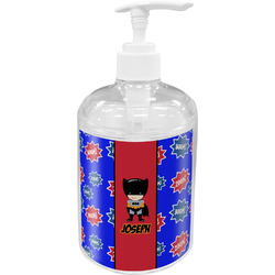Superhero Acrylic Soap & Lotion Bottle (Personalized)