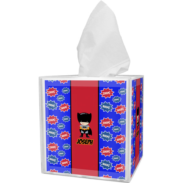 Custom Superhero Tissue Box Cover (Personalized)