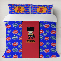 Superhero Duvet Cover Set - King (Personalized)