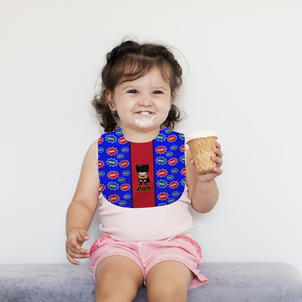 Superhero Bib Lifestyle Girl