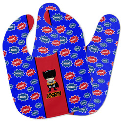 Superhero Baby Bib w/ Name or Text