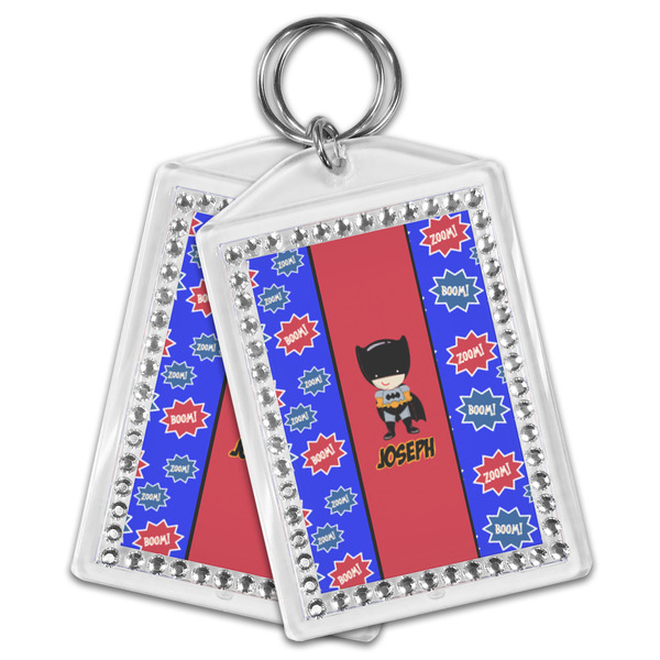 Superhero Bling Keychain - MAIN