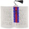 Superhero Bookmark with tassel - In book