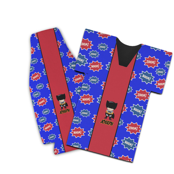 Custom Superhero Bottle Cooler (Personalized)