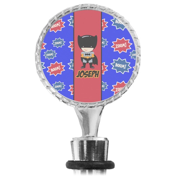 Superhero Bottle Stopper Main View