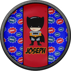 Superhero Cabinet Knob (Black) (Personalized)
