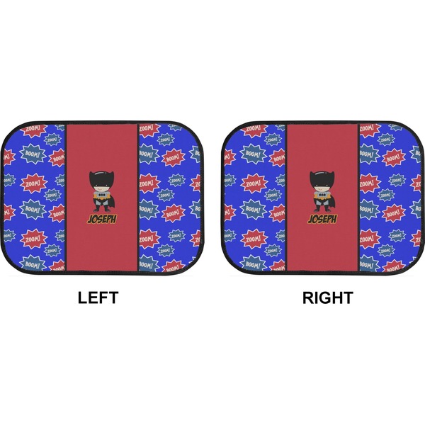 Superhero Car Floor Mats (Back Seat) (Approval)