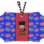 Superhero Rear View Mirror Ornament (Personalized)