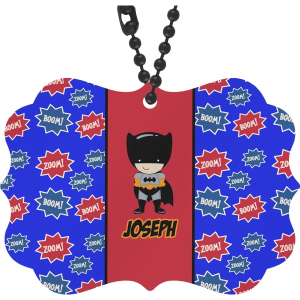 Custom Superhero Rear View Mirror Decor (Personalized)