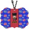 Superhero Rear View Mirror Decor (Personalized)