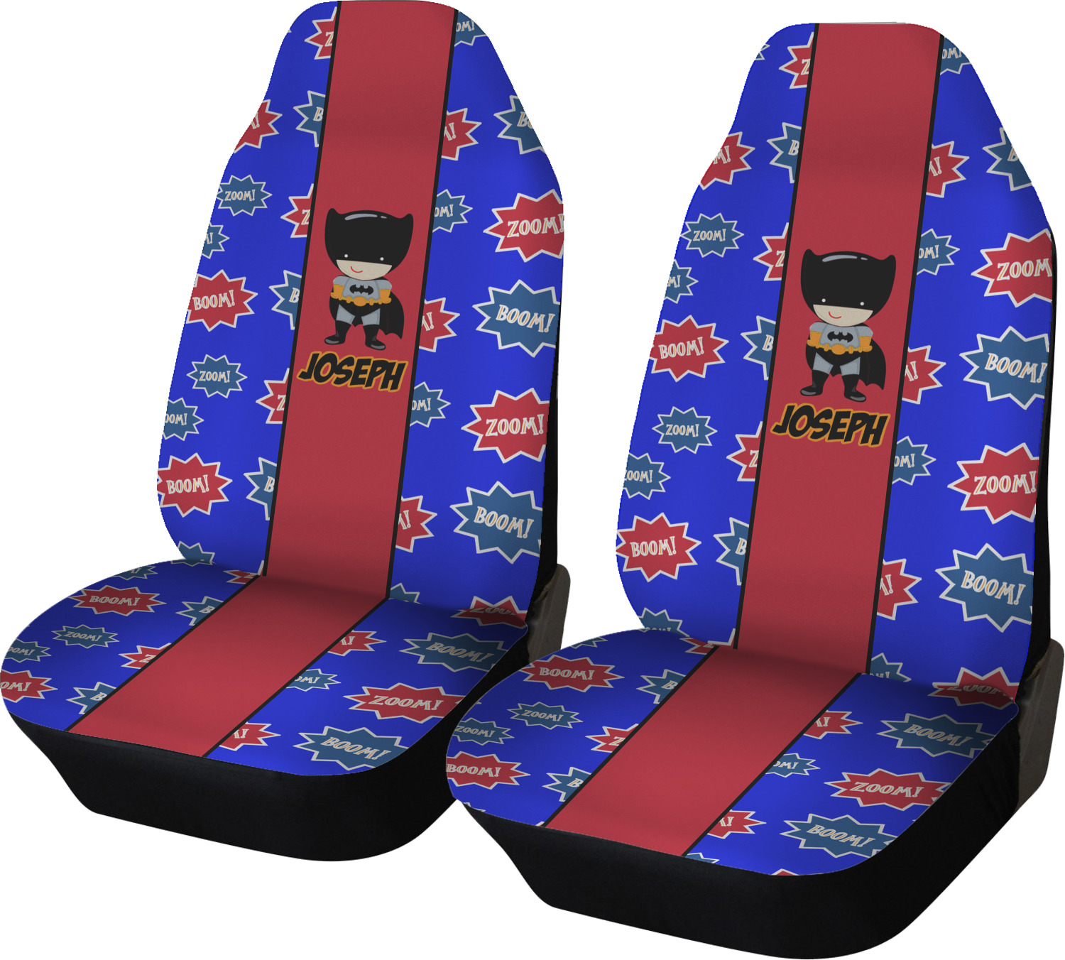 Superhero Car Seat Covers (Set of Two) (Personalized