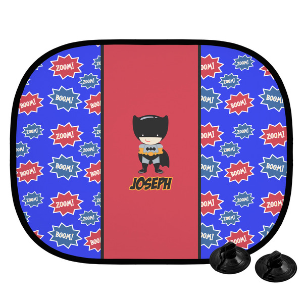 Custom Superhero Car Side Window Sun Shade (Personalized)