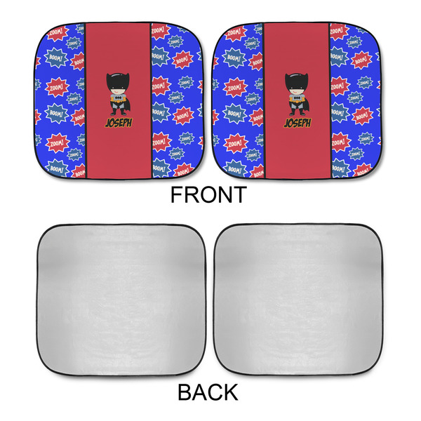 Superhero Car Sun Shades - APPROVAL