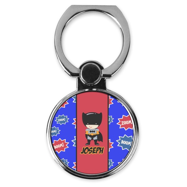 Custom Superhero Cell Phone Ring Stand & Holder (Personalized)