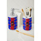 Superhero Ceramic Bathroom Accessories - LIFESTYLE (toothbrush holder & soap dispenser)